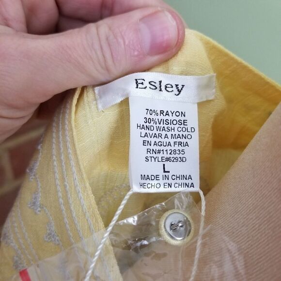 Esley long sleeve tunic dress NWT. A-30. A3015 - Picture 7 of 8